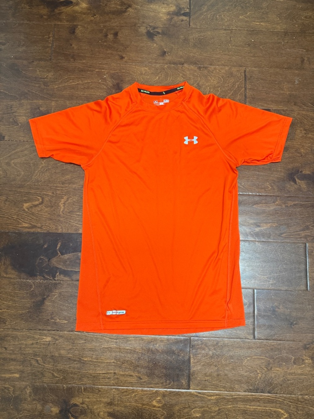 Under Armour Men’s Short Sleeve HeatGear Shirt - Orange